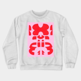 Pink Eyes Crewneck Sweatshirt